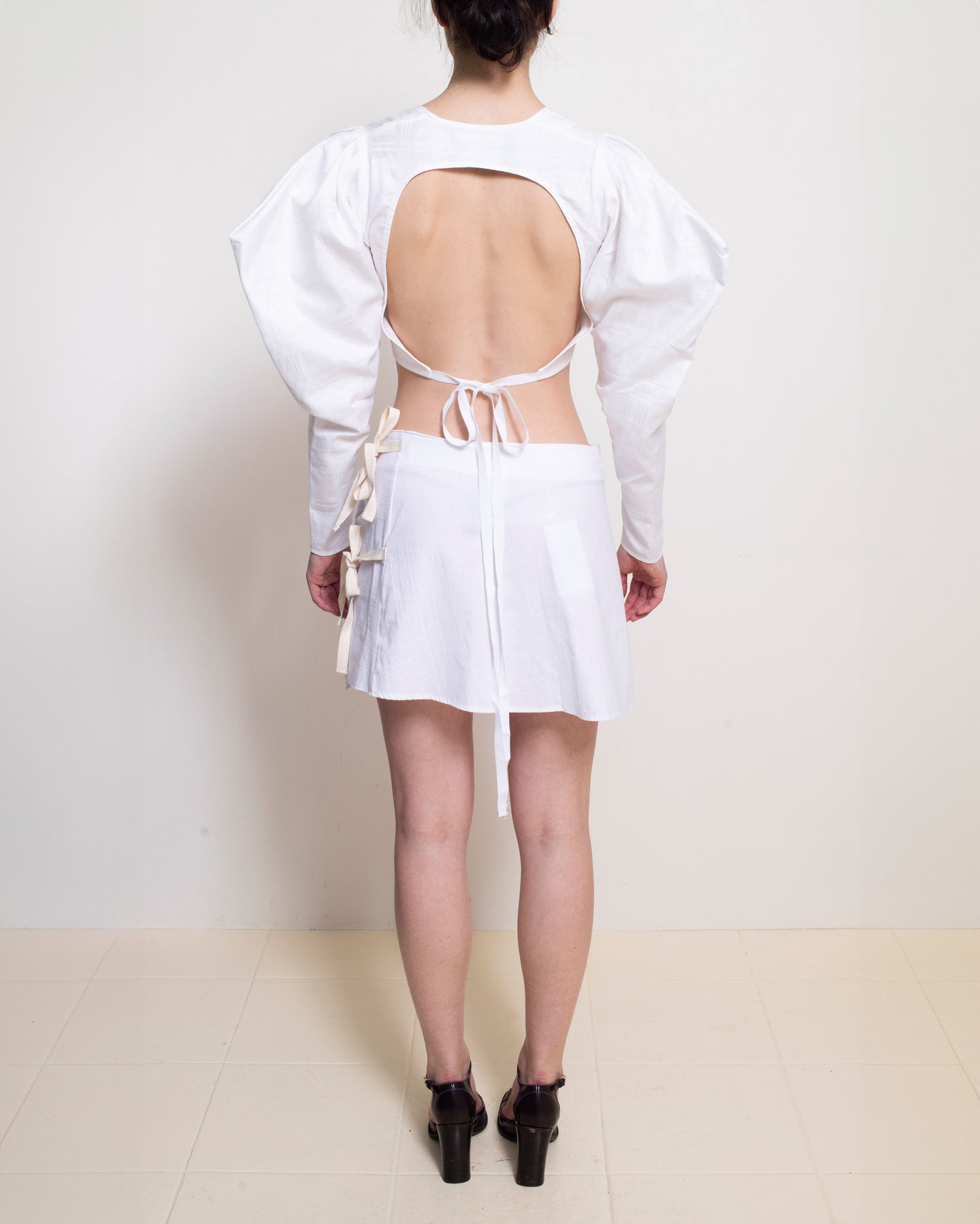 Short White Sailor Skirt